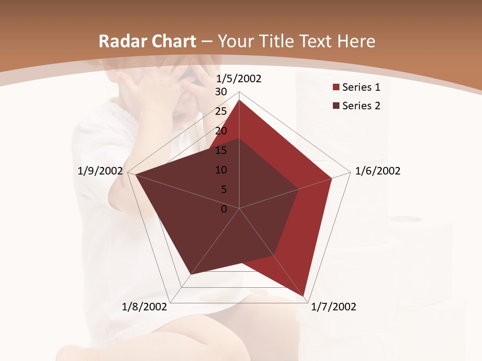 Infant Beauty Infantile PowerPoint Template