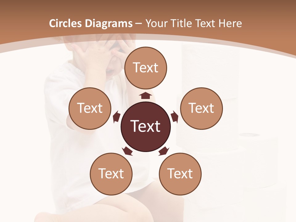 Infant Beauty Infantile PowerPoint Template