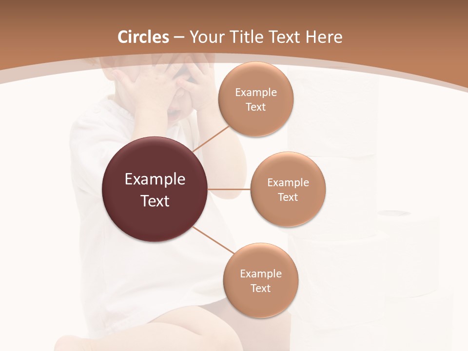 Infant Beauty Infantile PowerPoint Template