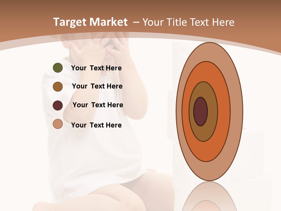Infant Beauty Infantile PowerPoint Template
