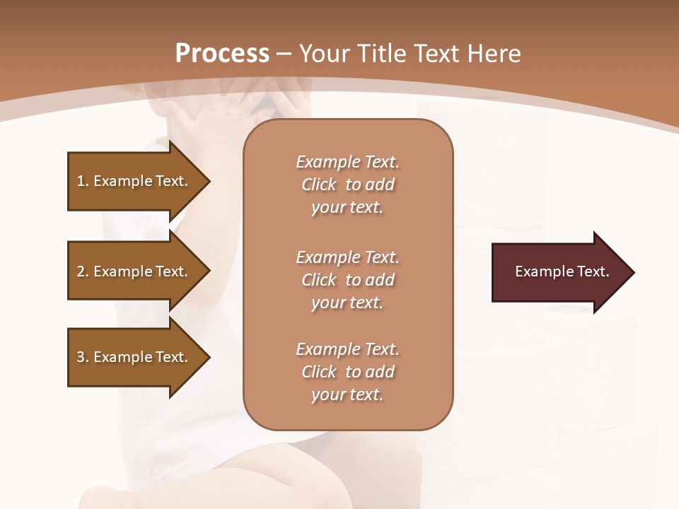Infant Beauty Infantile PowerPoint Template