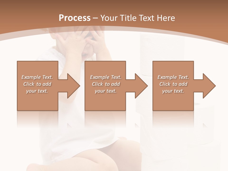 Infant Beauty Infantile PowerPoint Template