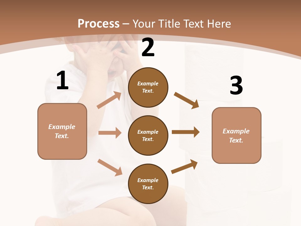 Infant Beauty Infantile PowerPoint Template