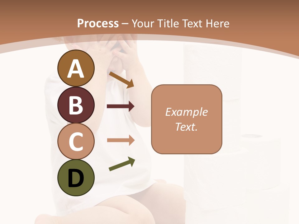 Infant Beauty Infantile PowerPoint Template