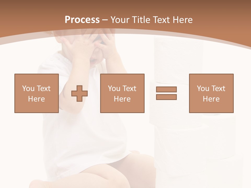 Infant Beauty Infantile PowerPoint Template