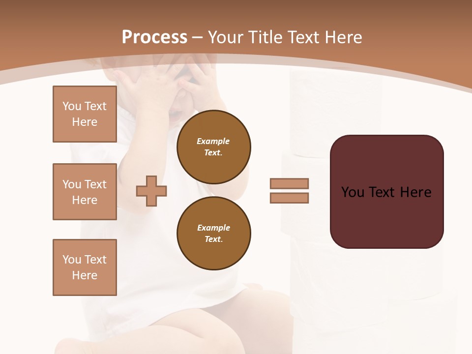 Infant Beauty Infantile PowerPoint Template