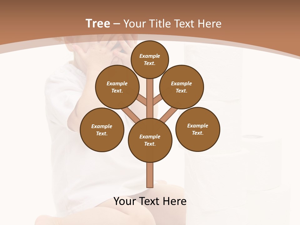 Infant Beauty Infantile PowerPoint Template