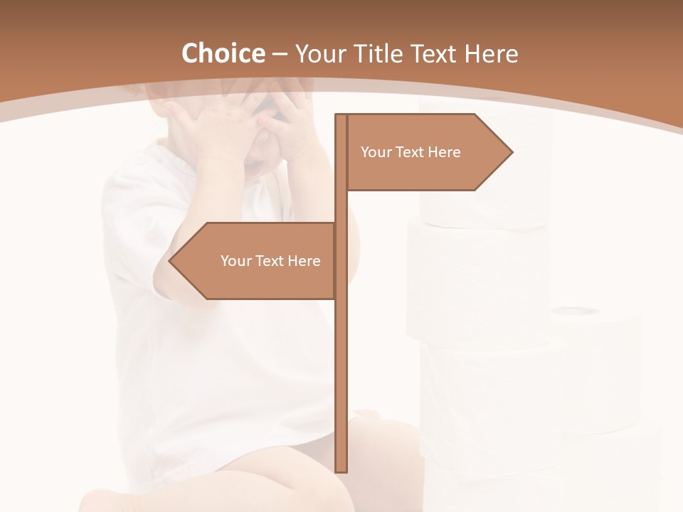 Infant Beauty Infantile PowerPoint Template