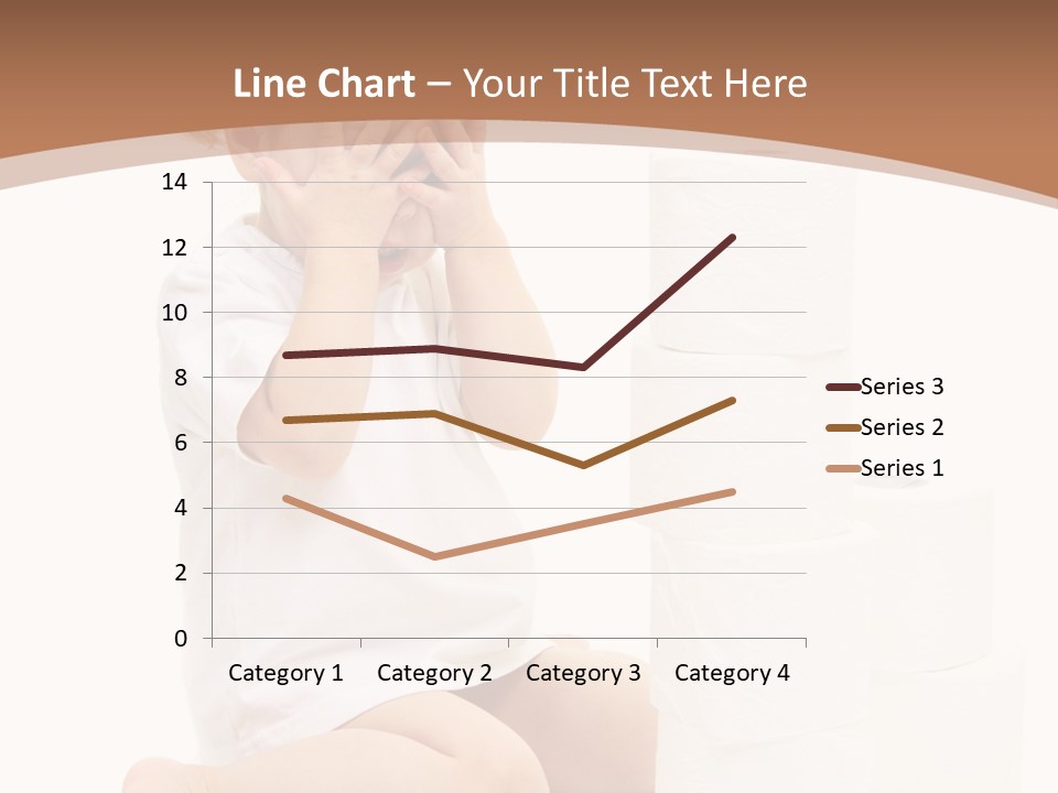 Infant Beauty Infantile PowerPoint Template