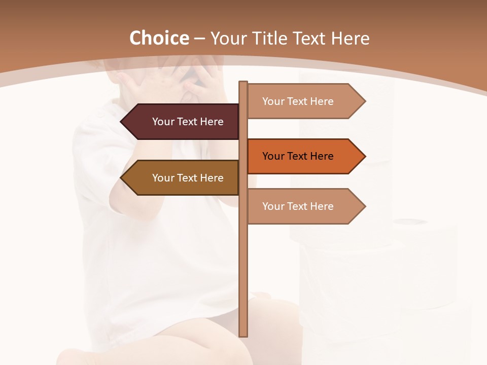 Infant Beauty Infantile PowerPoint Template