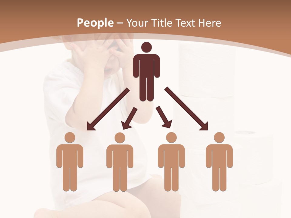 Infant Beauty Infantile PowerPoint Template