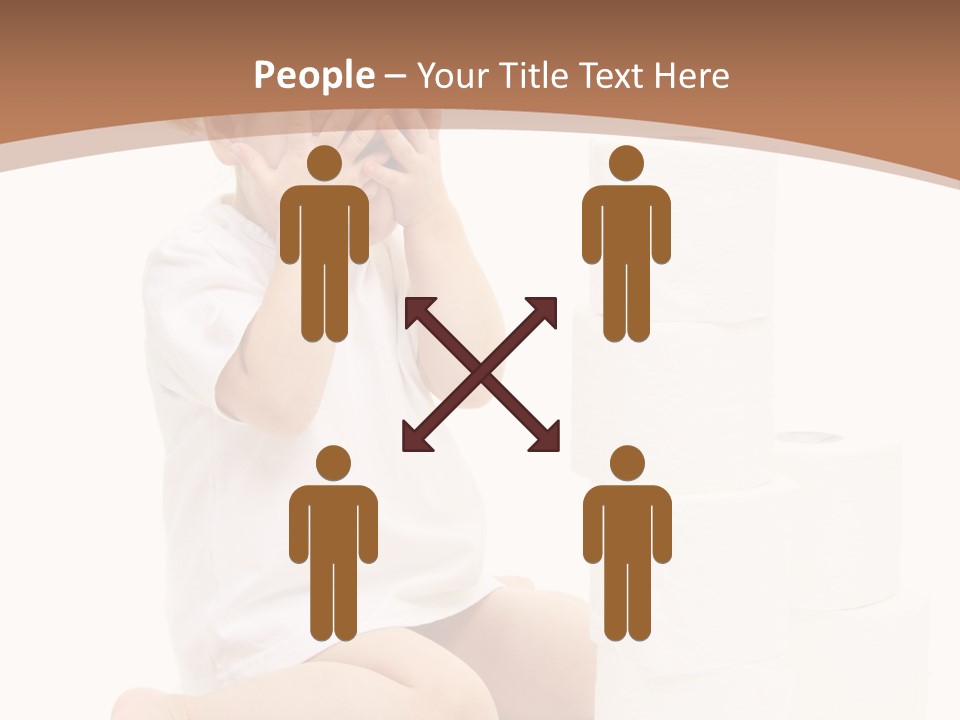 Infant Beauty Infantile PowerPoint Template