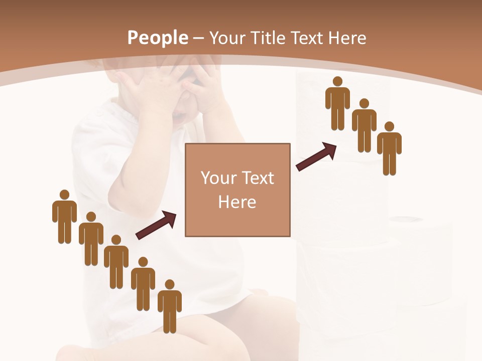 Infant Beauty Infantile PowerPoint Template