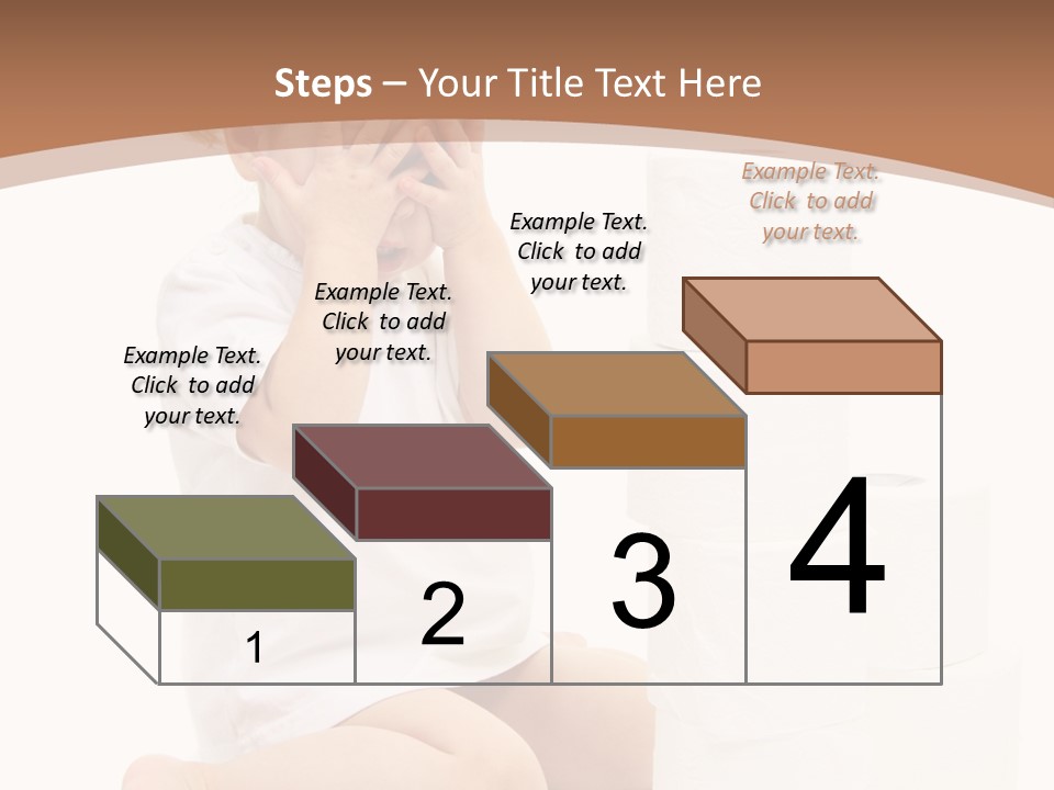 Infant Beauty Infantile PowerPoint Template