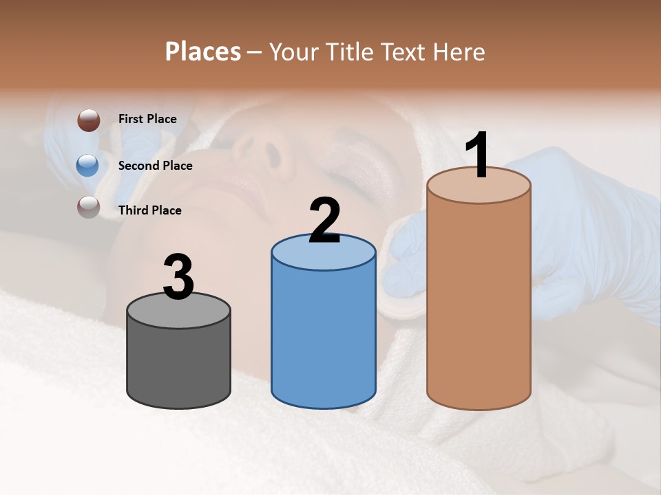 Forehead Skin Technician PowerPoint Template