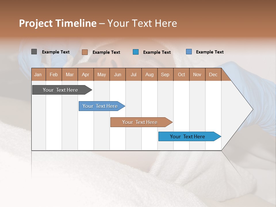 Forehead Skin Technician PowerPoint Template