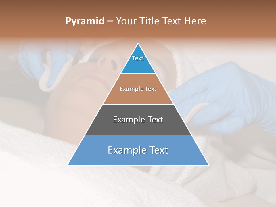 Forehead Skin Technician PowerPoint Template