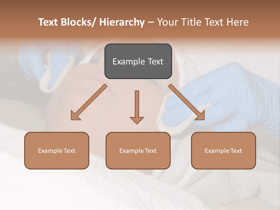 Forehead Skin Technician PowerPoint Template