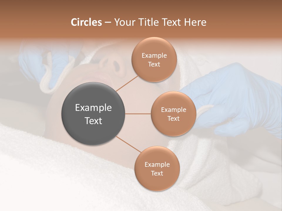 Forehead Skin Technician PowerPoint Template