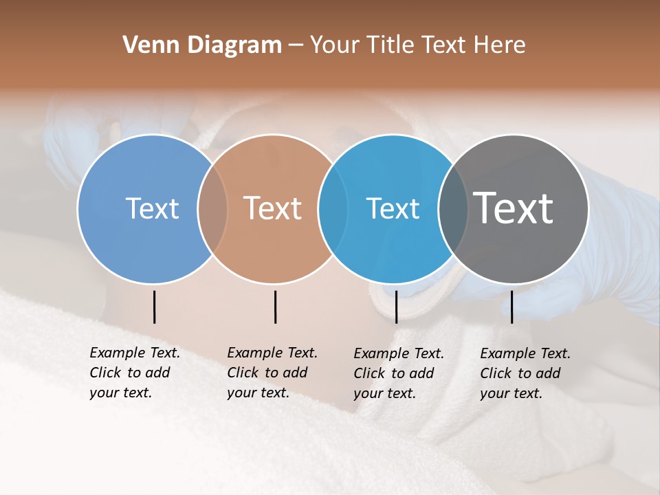 Forehead Skin Technician PowerPoint Template