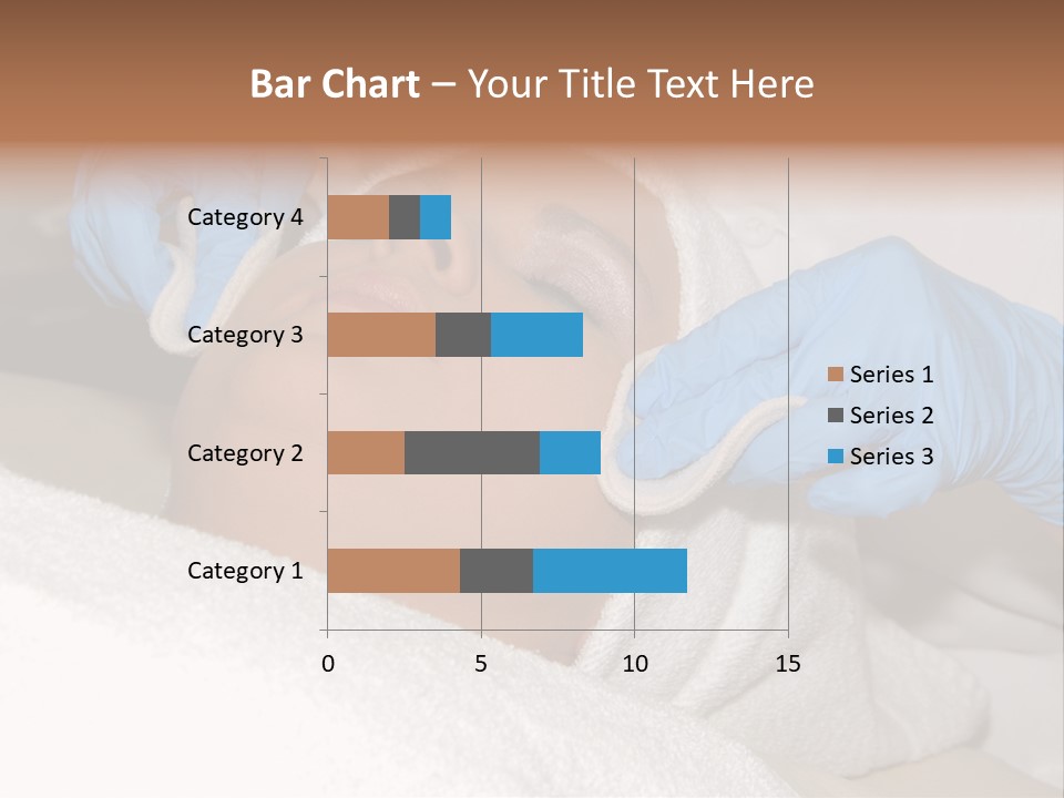 Forehead Skin Technician PowerPoint Template