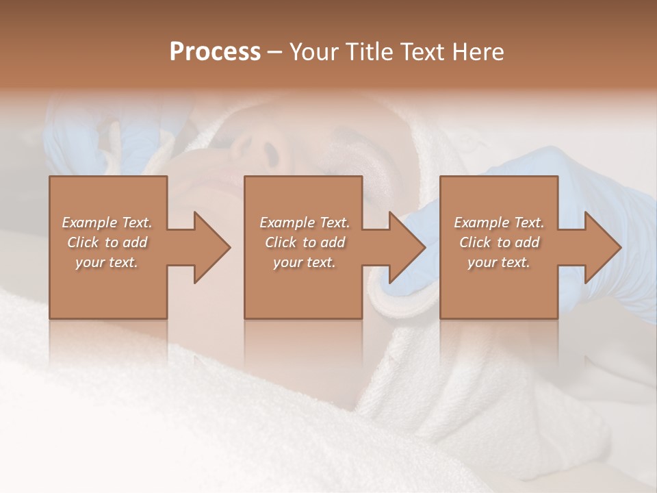 Forehead Skin Technician PowerPoint Template