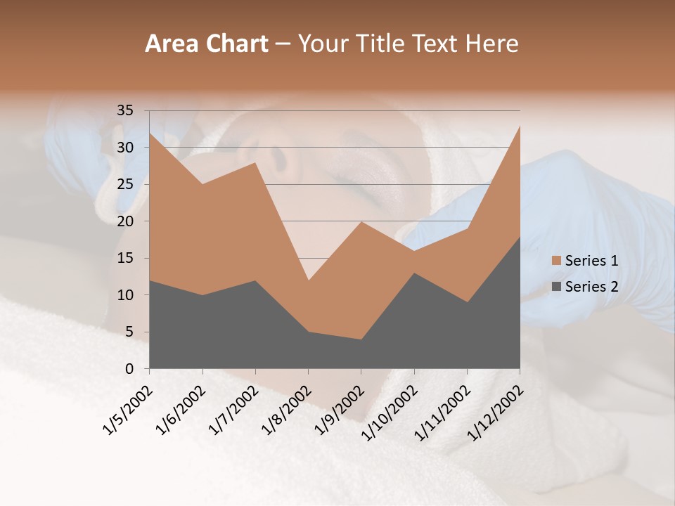Forehead Skin Technician PowerPoint Template