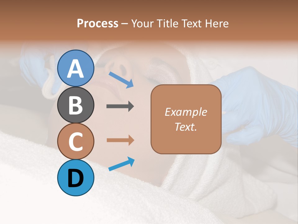 Forehead Skin Technician PowerPoint Template