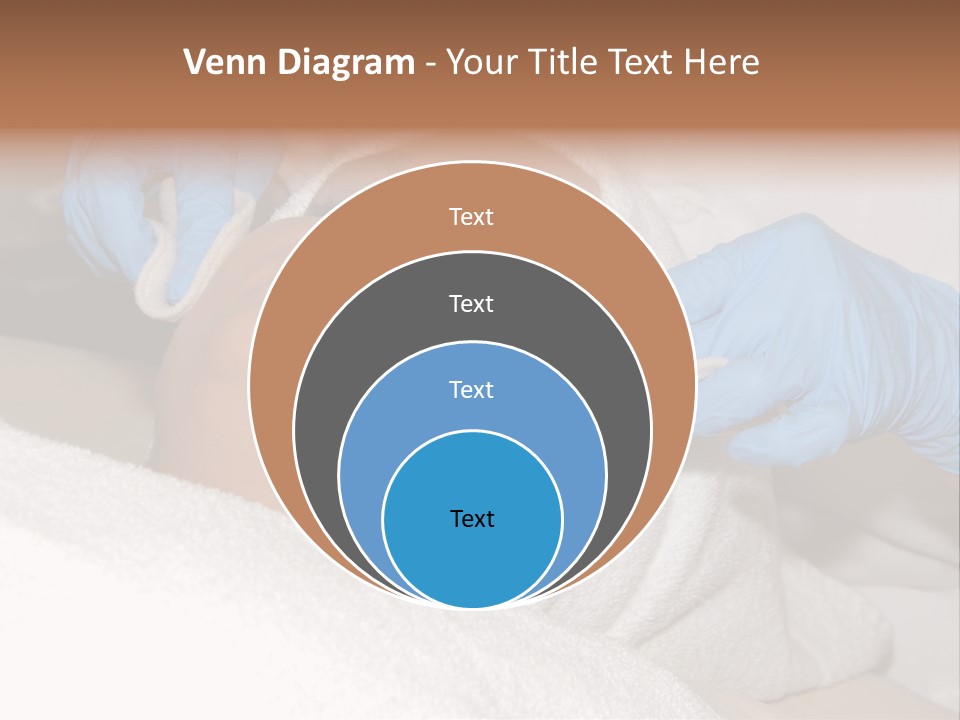 Forehead Skin Technician PowerPoint Template