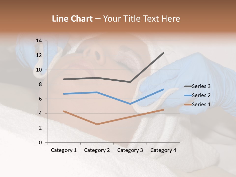Forehead Skin Technician PowerPoint Template