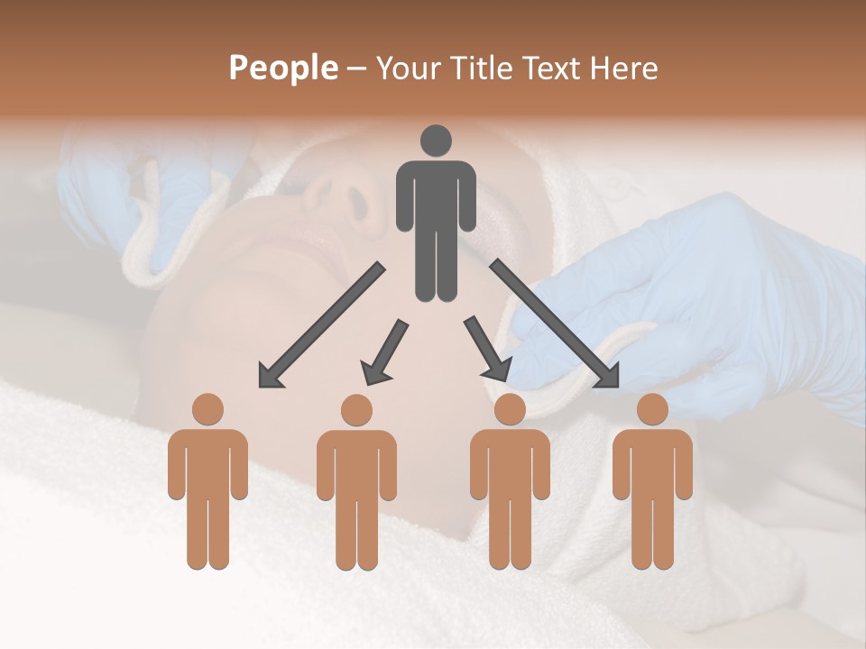 Forehead Skin Technician PowerPoint Template