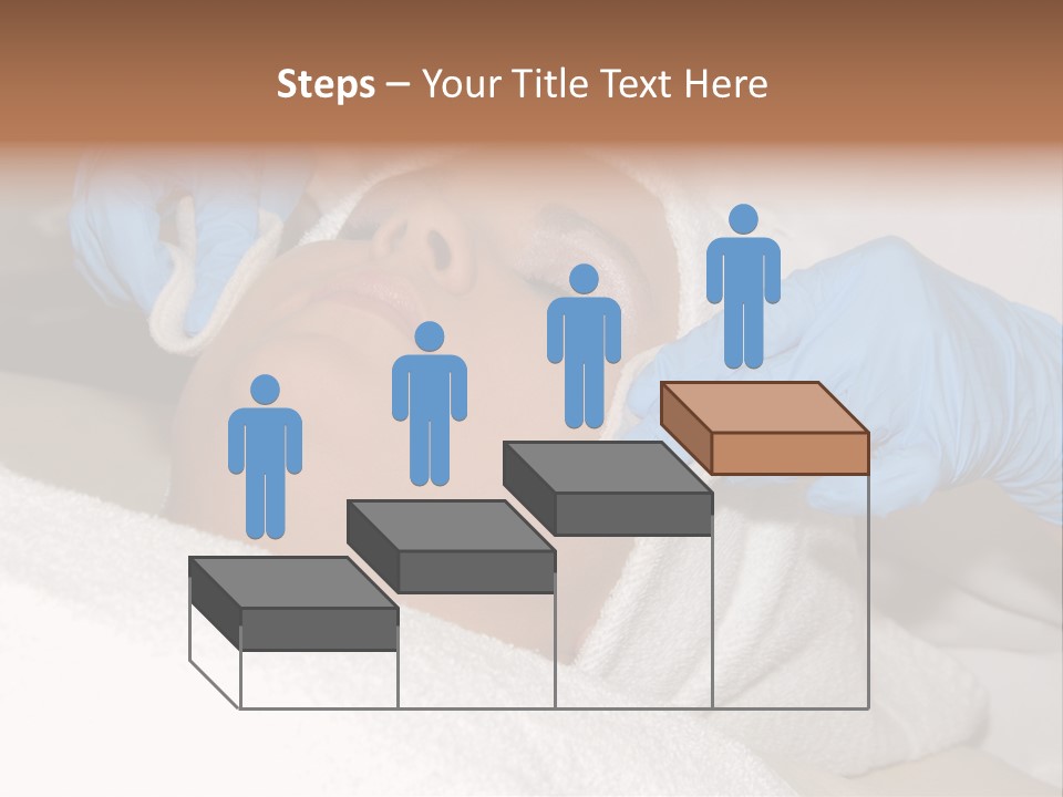 Forehead Skin Technician PowerPoint Template