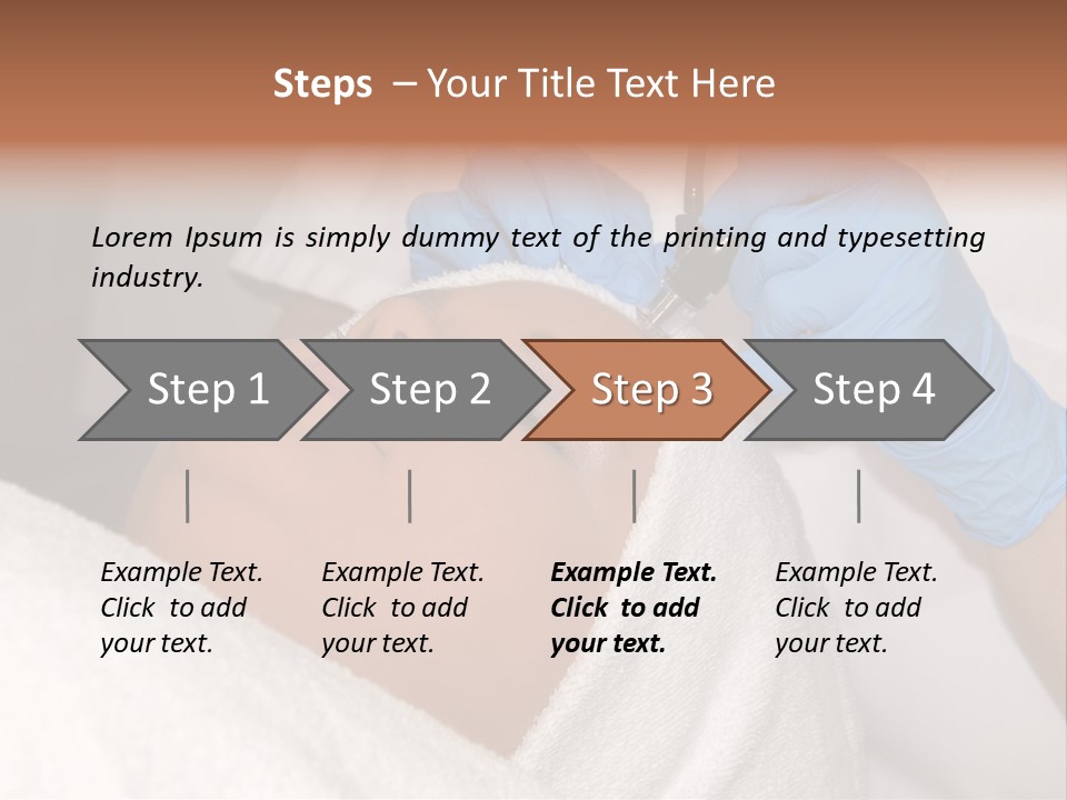 Care Forehead Removal PowerPoint Template