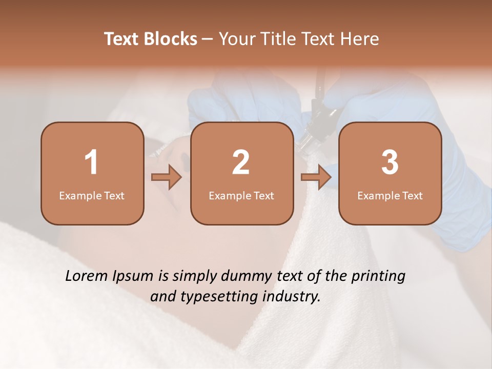 Care Forehead Removal PowerPoint Template