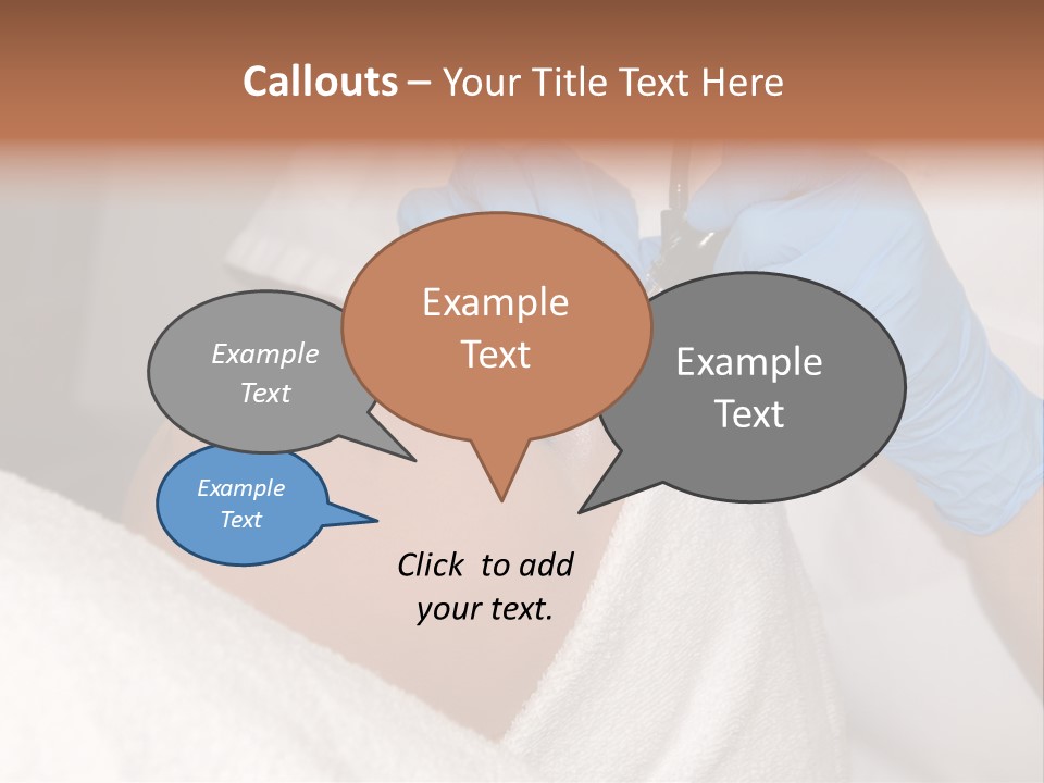 Care Forehead Removal PowerPoint Template