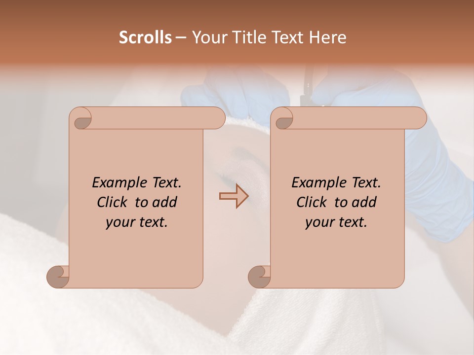 Care Forehead Removal PowerPoint Template