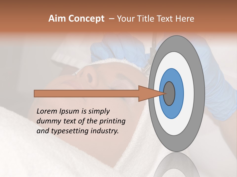Care Forehead Removal PowerPoint Template