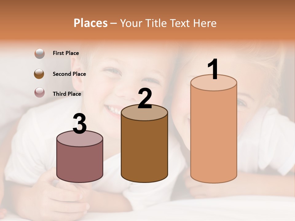 Affection Home Girl PowerPoint Template