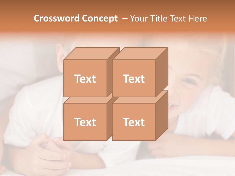 Affection Home Girl PowerPoint Template