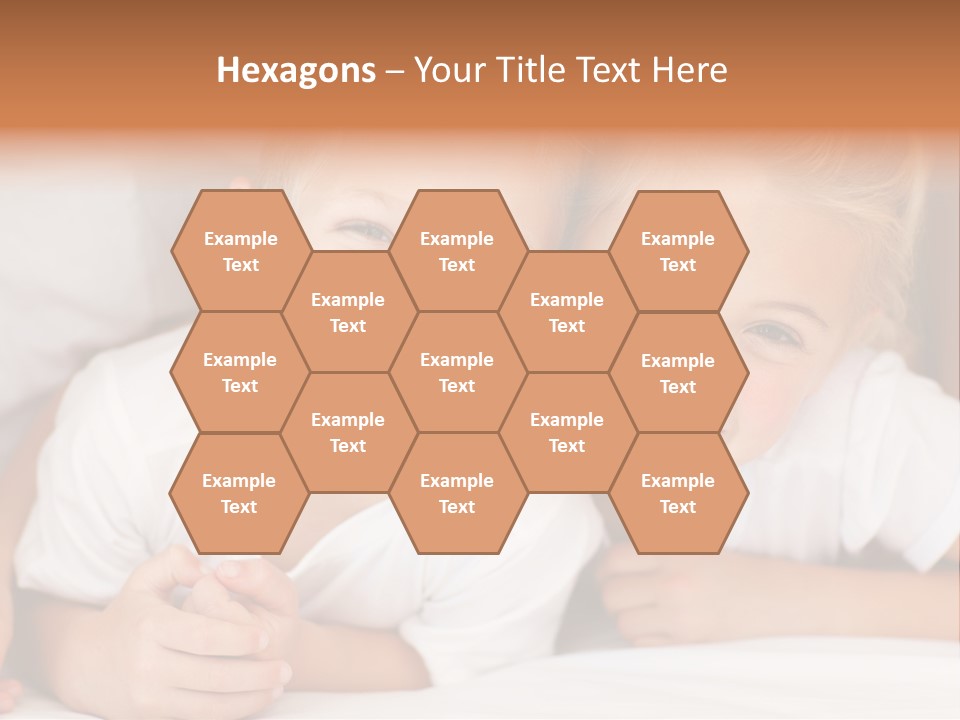 Affection Home Girl PowerPoint Template