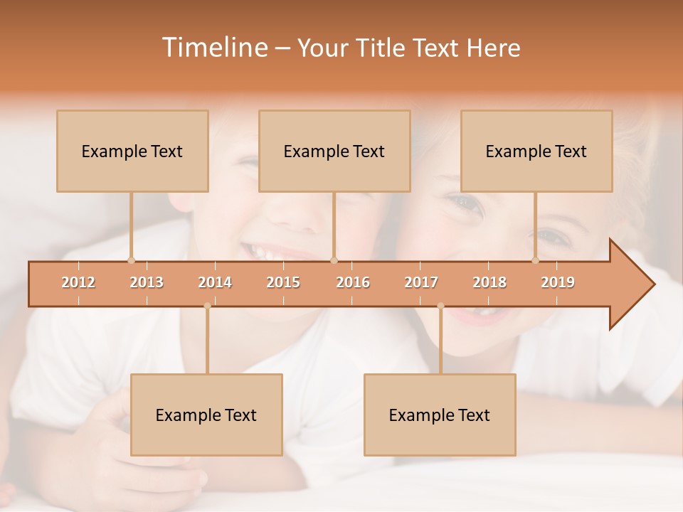 Affection Home Girl PowerPoint Template