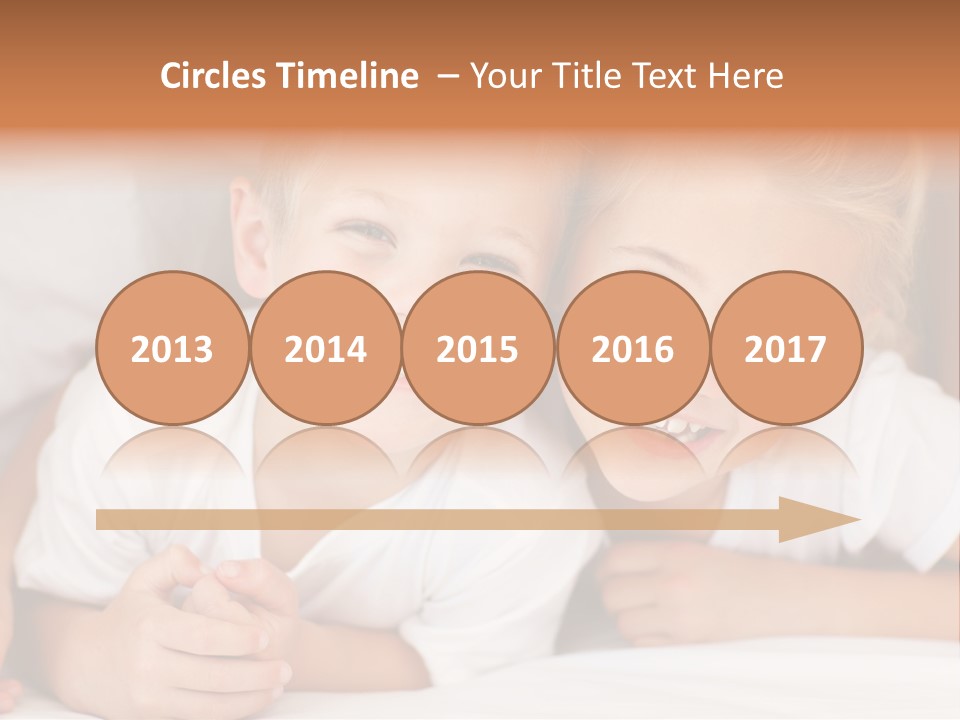 Affection Home Girl PowerPoint Template