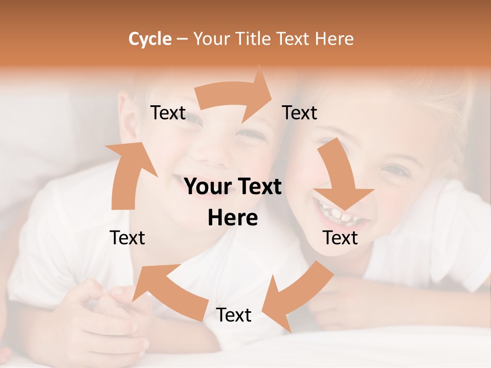 Affection Home Girl PowerPoint Template