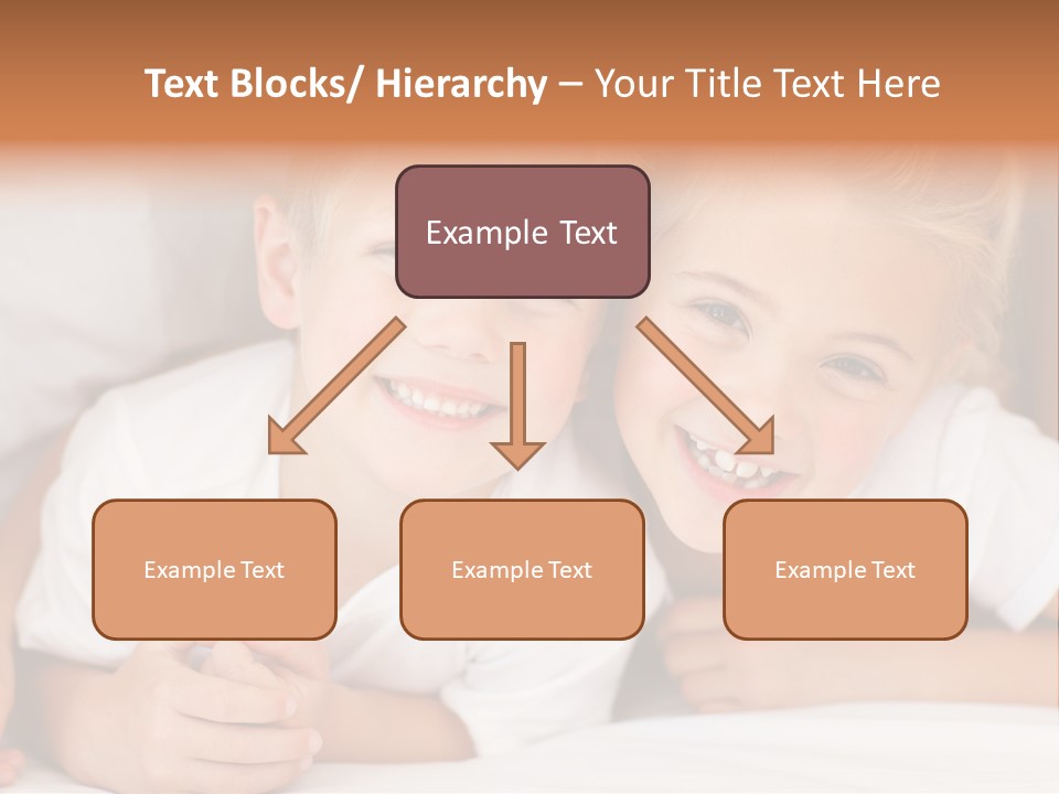 Affection Home Girl PowerPoint Template