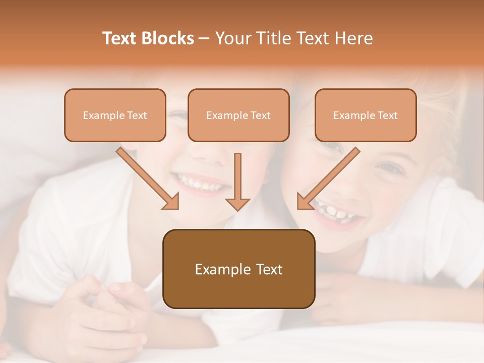 Affection Home Girl PowerPoint Template