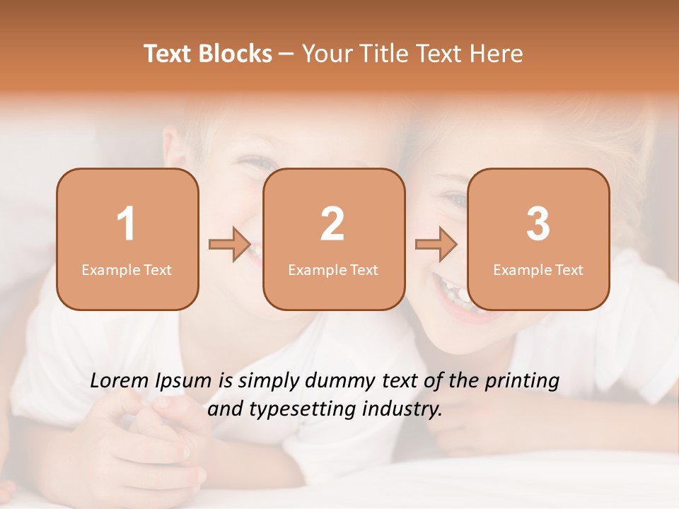 Affection Home Girl PowerPoint Template