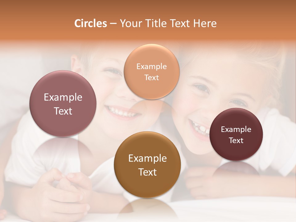 Affection Home Girl PowerPoint Template