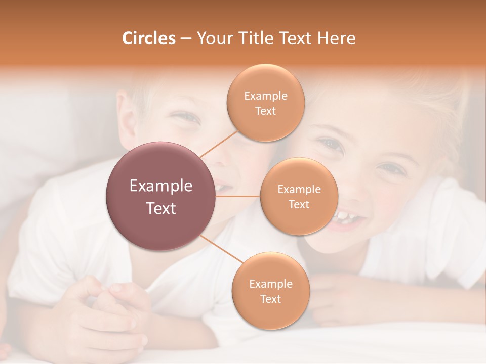 Affection Home Girl PowerPoint Template