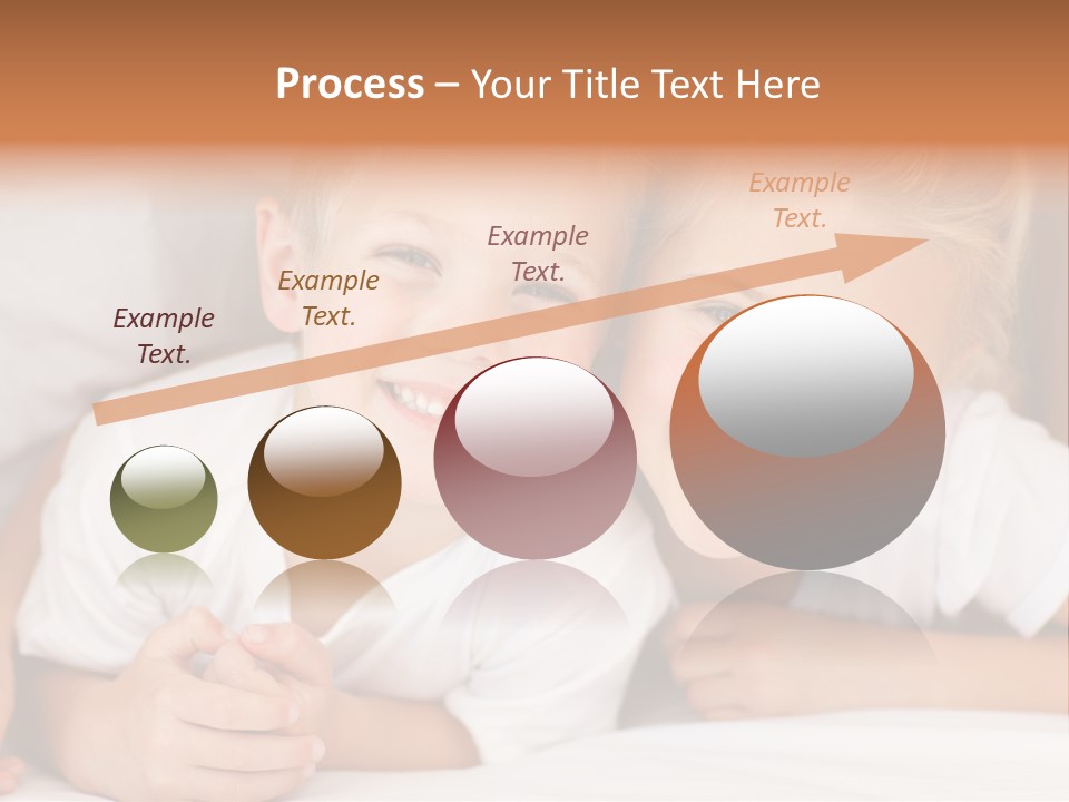 Affection Home Girl PowerPoint Template