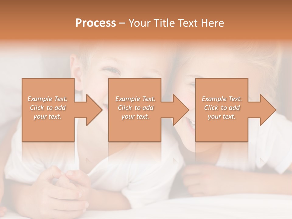 Affection Home Girl PowerPoint Template